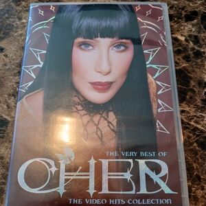 Warner Bros. The Very Best of Cher DVD - Red and Black Cover
